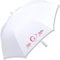 iX-brella XXL Stockschirm Fiberglas Golf Automatik Weiß Mr. & Mrs. rotes Herz