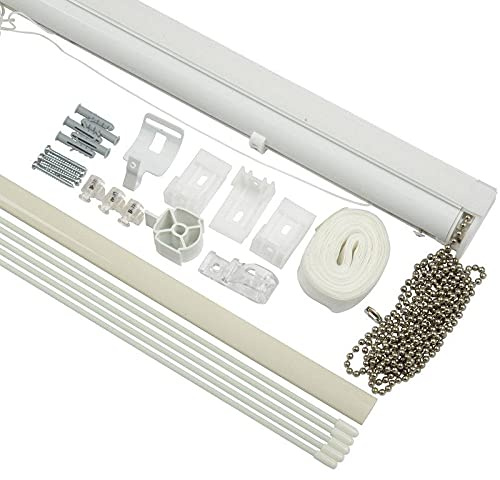 PVC Cassette Roman Blind Kit 250cm Drop (50cm)