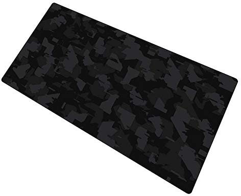 Negro gris textura RGB LED gran juego iluminación ratón pad color ordenador escritorio pad teclado portátil rgb350x900x3mm