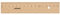 JOLLY Universal Holzlineal, 15 cm, bruchfest, naturfarben, für Schule, Rechnen, Zeichnen, Schreiben, kompakt, robust, ideal für Federmäppchen, Schultasche