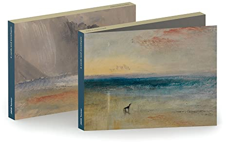 The Courtauld, JMW Turner Seascapes, Set of 6 Blank Greeting Cards, (17x12cm)