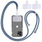 Handykette Universal, Handy Lanyard, Universelles Handy um den Hals hängend mit Pad Handy Lanyard, verstellbar und abnehmbar. (1blau)