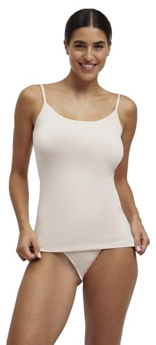 FALKE Damen Daily Comfort 2-Pack Unterwäsche bequemes Unterhemd hautfreundlich ärmellos mit Rundhals Ausschnitt im Multipack schnelltrocknende atmungsaktive nachhaltige Baumwolle 2 Stück