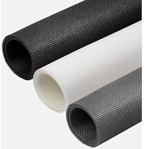 Tela mosquitera por metros, tela mosquitera para puerta y ventana, tela mosquitera FIBRA DE VIDRIO GRIS, BLANCA o NEGRA, mosquiteras tamaño a elegir (120X300 cm, GRIS)