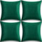 Yonous Kissenbezüge, Weicher Premium Samt Dekokissen für Sofa Bett Couch Stuhl 45 x 45 cm