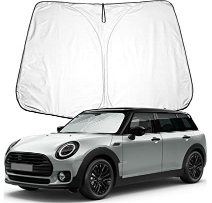 BIXUAN Parasol compatible con BMW Mini Clubman F54 2015-2023 Parabrisas para el coche Cubierta de parabrisas delantero Bloqueado UV Cubierta