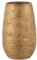 J-Line Vase Unregelmäßig Rau - Keramik - Gold - Small - Ø 12.4 cm