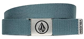 Volcom Circle Web Belt Gürtel, Blau, Einzigartig Unisex Erwachsene, blau, onesize