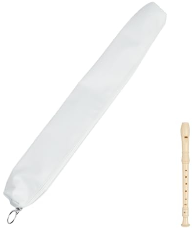 ZOKJSW Borsa per Flauto Flute Bag con Cerniera per Flauti Verticali Flauti Dolci -Custodia per Flauto, Lunga 35cm Borsa per Trasporto di Flauto e Piccolo Portatile Lavabile