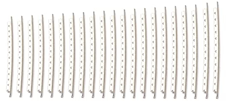 21 Stück Gitarren Bunddrähte 2 7 Mm 21 Bünde Edelstahl Bunddraht Sets Für E Gitarre Bass Griffbrett Ersatz Professionelle Gitarrensaiten