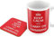 The Victorian Printing Co - Keep Calm - and Carry On Swimming - Mug and Coaster Set