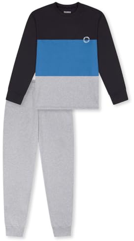 Schiesser Jungen Schlafanzug Set lang - 100% Organic Bio Baumwolle - Größe 140 bis 176
