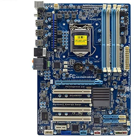 Computer Motherboards Fit For Gigabyte GA-PA65-UD3-B3 Desktop Motherboard LGA 1155 H61 DDR3 Core I7 I5 I3 CPU SATA3 USB3.0 ATX Motherboard Set