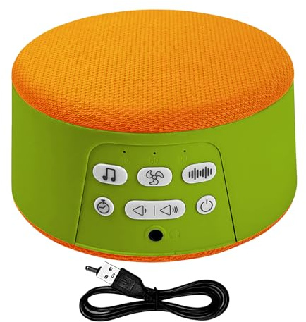 Sleep Noise Machine - Sleeping Device with White Noise, Natural Relaxation Device with Timer Automatic Off for Travel Home Hotel Meditation