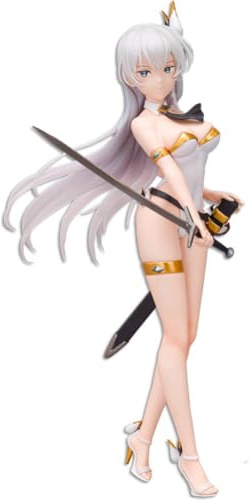 Allucia Citrus Figur Modell Alisa Ilyinichna Omela Actionfigur Anime Illustration Original Gemälde Figur Statue mit Schwert, Badeanzug Kampfposition Skulptur Dekoration Sammlerstück 23 cm