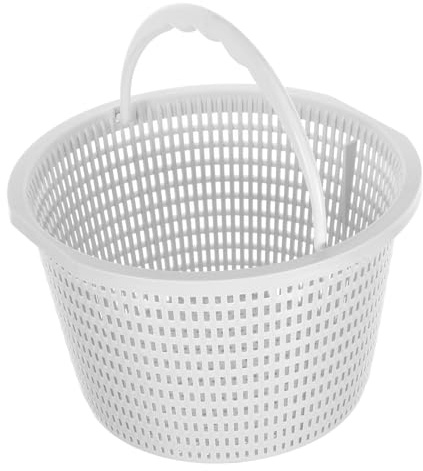 SHINEOFI Panier Filtration Piscine Taille L Plastique Abs Panier Skimmer Réutilisable avec Poignée Compatible Filtre Déchets Piscine