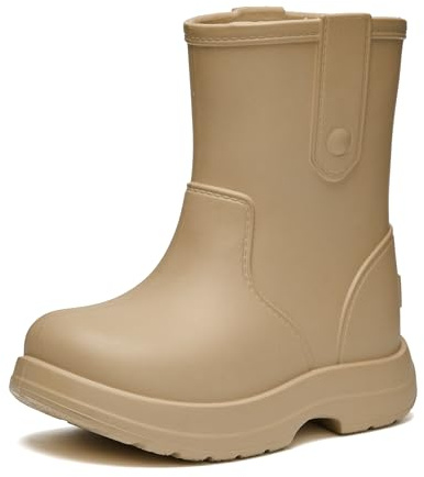 Ladeheid x Camminare Gummistiefel Kinder EVA leicht wasserdicht LA-CA-18 | Rutschfest, flexibel und bequem, robustes schlichtes Design, für Regen, Matsch, Garten, Schule und komfortable Alltagswege