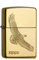 Zippo 1150001 60001332 Eagle Brass Feuerzeug, Messing, Gold