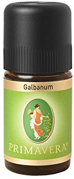 PRIMAVERA Ätherisches Öl Galbanum 5 ml - Aromaöl, Duftöl, Aromatherapie - ausgleichend, wärmend, bakterienfeindlich - vegan