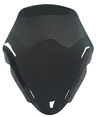 one by Camamoto cod 77403700 carénage, Pare-Brise Dark fumee Compatible avec Yamaha t-Max 500 année 2001-2002-2003-2004-2005-2006-2007 Noir