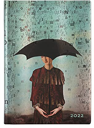 Paperblanks Flexis-Kalender mit Softcover, 12 Monate 2022, Wörterausweichung | horizontal | Midi (125 × 175 mm)