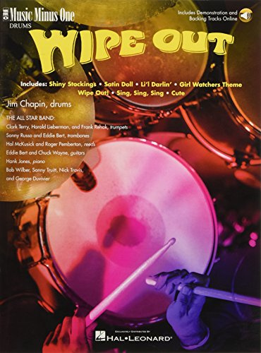 Wipe Out - Music Minus One - Drums (Book/Online Audio): Music Minus One for Drums