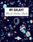 My Galaxy Blank Sticker Book: Blank Sticker Book For Kids, Sticker Book Collecting Album