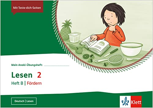 Lesen 2. Heft B | Fördern: Übungsheft Klasse 2 (Mein Anoki-Übungsheft)