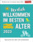 Herzlich willkommen im besten Alter Tagesabreißkalender 2023. Tischkalender mit coolen Sprüchen zum Ruhestand. Kleiner Tageskalender für Senioren und ... mit Humor.: Sprüche für den Unruhestand