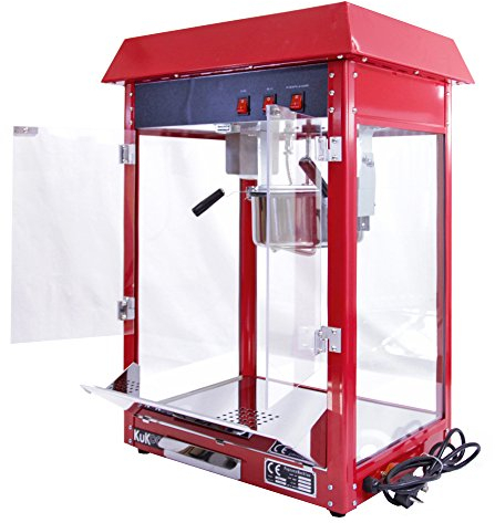 KuKoo - Machine à Popcorn 226g Commercial Rouge