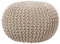 Beliani Praktischer Ottoman Wolle 40x25 cm beige Conrad