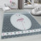 Carpettex Kinderteppich süße Flamingo Design Pink 80 x 150 cm Läufer - Kurzflor Teppich Kinderzimmer für Mädchen und Jungen Pflegeleicht - Waschbarer Spielteppich Babyteppich Gaming Teppich Babyzimmer
