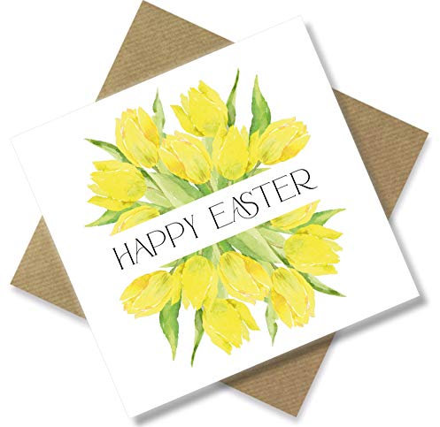 Osterkarte – Ostergrußkarte – religiös für Freunde oder Familie
