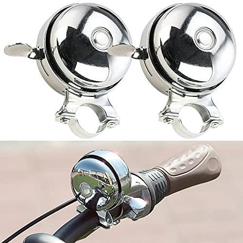 infactory Klingel: 2er Pack Original Chinesische Fahrradklingel (Fahrradklingeln, Fahrradglocke, Fahrradhupe)