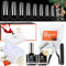 modelones Kit Pose Americaine Ongles, 500 Capsule Americaine Ongle Ballerine, Mini Lampe Uv und Colle Faux Ongles 4 in 1 und Primer Gel, Kit Faux Ongles Long, Kit Manucure Cadeau de Saint Valentin