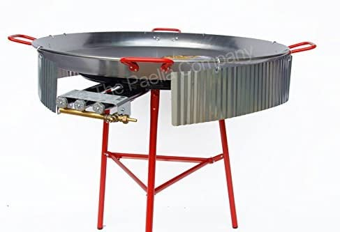 SANCHIS PAELLERO PAELLAS 80-100 CTM 4P - Sartén de salteado y freír - Paellero Paellas