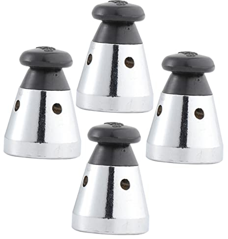 4pcs Pressure Cooker Safety Valve jiggers Pressure Relief Canning Weights steam canner Whistle Cover Replacement Jigger Valve Stainless Steel Restrictor Valve Stress