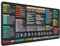 ZcrPrn Excel Cheat Sheet Desk Mat, Excel Shortcuts Mouse Mat, 800x300mm Excel Thickened Lengthened Mouse Mats, Anti Slip Clear Printing Shortcut Key, for Home Ofice Desks Computer Keyboard