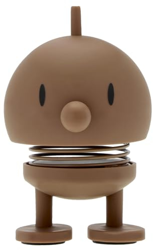 Hoptimist Soft Bumble Wobbly Figure Decoration – Scandinavian Desk and Office Gadget – Fun Collectible Gift for Men and Women – Danish Design – ABS Plastic – 5.8 x 3.5 cm – X-Small – Choko