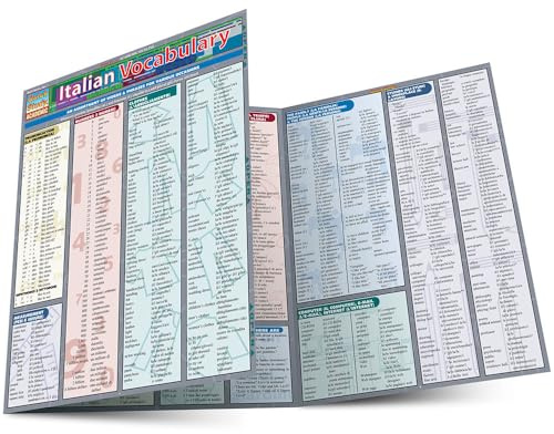 Italian Vocabulary: QuickStudy Laminated Reference Guide (QuickStudy Academic)