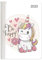 Ladytimer Unicorn 2020 - Einhorn - Taschenkalender A6 (11 x 15) - Weekly - 192 Seiten - Notizbuch - Terminplaner