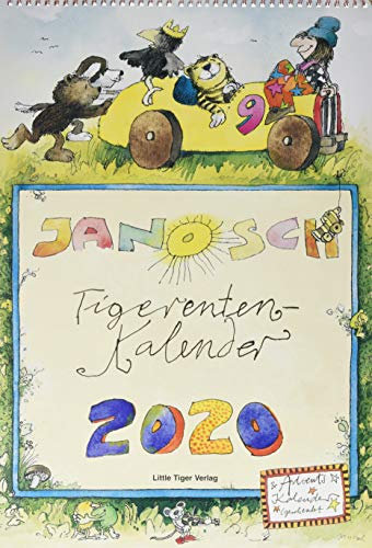 Janosch Tigerentenkalender 2020: mit Adventskalender