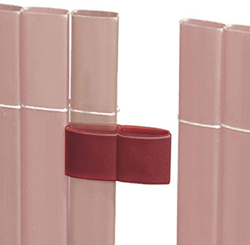 Videx-Mattenverbinder für Sichtschutzmatte Rügen, Kirsch