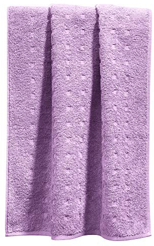 Möve Handtuch Quadretti Walk-Frottier Viola Größe 50x100 cm