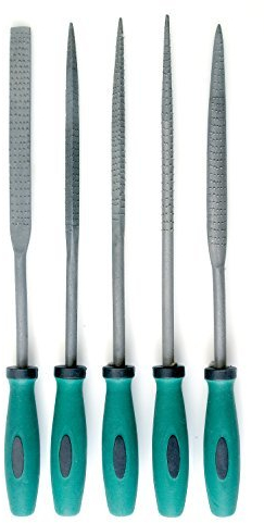 Pebaro RASPEL-Set 5 Raspelset, 5 Teile, 200 mm, Hobby Handwerker, Basteln mit Holz, Bastler