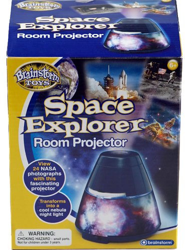 Space Explorer Room Projector And Bedroom Night Light - Brainstorm Toys