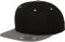 Flexfit Unisex Classic Snapback 2-Tone Cap Mützen, Black/Silver, One Size