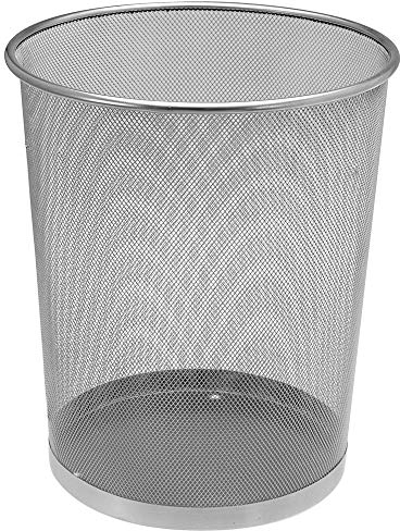 Atosa 90148 Papelera de Rejilla Metalica, 29.3x35 cm, Multicolor