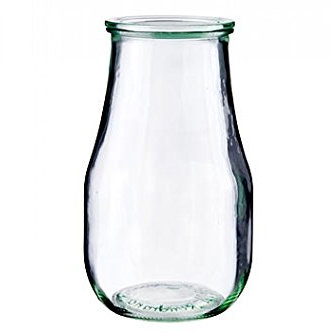 Tulpenform Glas 2,5 L, ø 108mm, ohne Klammern u. Gummiring, Weck, 1 St