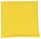 Franzis Nähstube 20x20cm Cojín de espelta amarillo en 100% algodón I Almohada de grano de espelta 20x20 para microondas I Almohadilla térmica, Almohada con núcleo de espelta, Almohada cervical